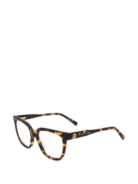 Ochelari de soare Marc Jacobs cu imprimeu geometric maro
