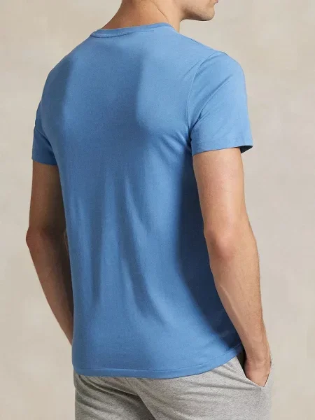Піжама Polo Ralph Lauren з принтом синя