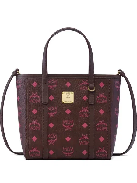 Geantă shopper Mcm maro