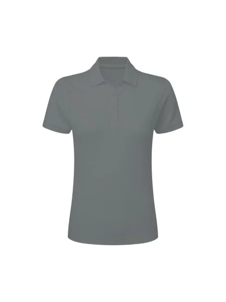 Koszulka Polo Signature Stretch Bez Metki szara