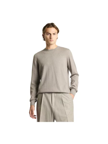 Dzianinowy sweter Fay beżowy