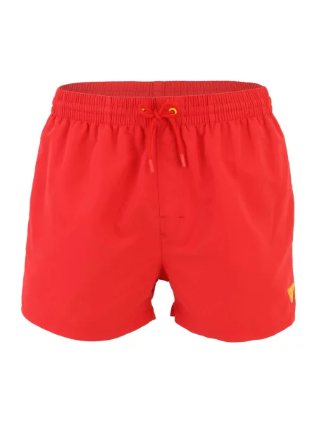 GUESS Kratke kopalne hlače rdeča