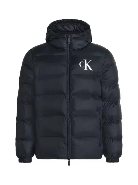 Geacă de blugi Calvin Klein Jeans alb