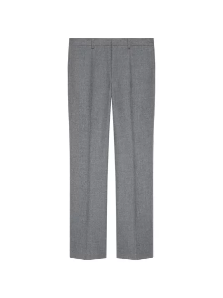 Pantaloni Givenchy de flanelă gri