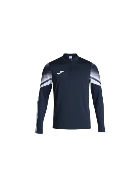 Pánska bežecká mikina Joma Elite XI navy/white biela