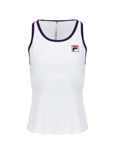 Top Fila alb