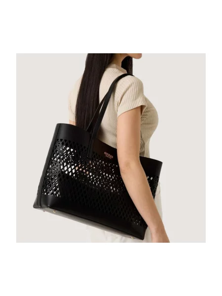 Guess Geantă Letty negru
