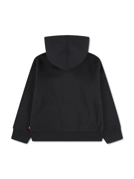 Levi's mikina na s kapucňou detská s bavlnou ESSENTIAL HOODIE čierna