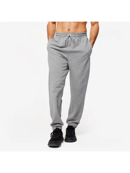 Spodnie dresowe fitness Domyos szare