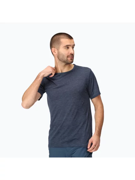 Мъжка тениска за трекинг REGATTA Fingal Edition navy синьо