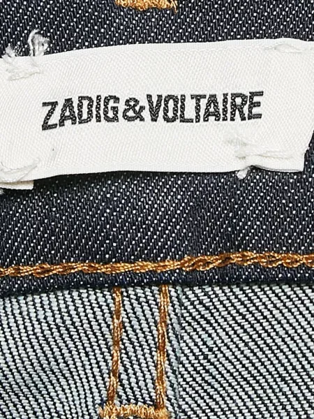 Blugi Zadig&voltaire cu autograf albastru