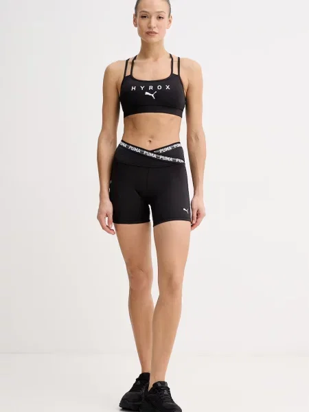 Puma Sportovní podprsenka x HYROX černá