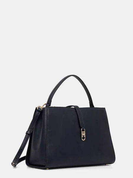 Tommy Hilfiger kabelka typu shopper dámska modrá