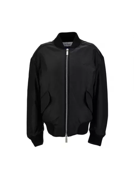 Kurtka bomber Off-white biały