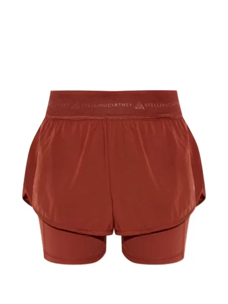 Tornaterem rövidnadrág Adidas By Stella Mccartney autogrammal barna