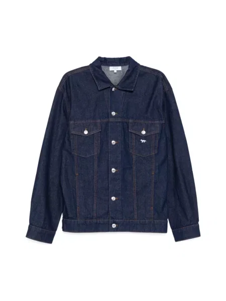 Kurtka Maison Kitsune niebieska