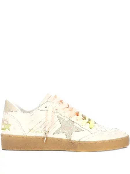 Sneakerși Golden Goose din piele auriu