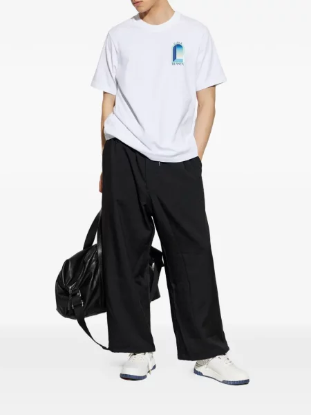 Tricou Casablanca cu gradient alb