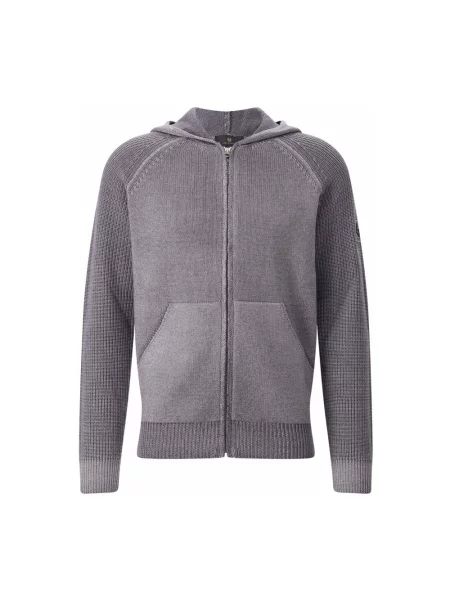 Kardigan Belstaff wełniany szary
