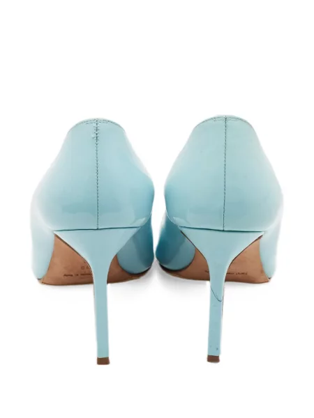 Полуотворени обувки Manolo Blahnik синьо