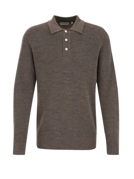 WE Fashion Pulover închis maro