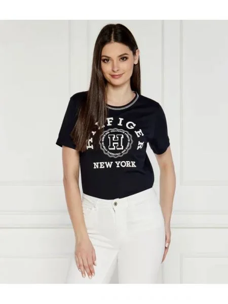 Tommy Hilfiger Póló REG VARSITY | Comfort fit kék