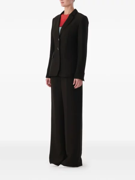 Панталони с прав крачол Jason Wu Collection кепър черно