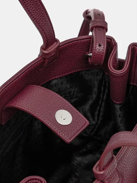 Torba podróżna Armani Exchange czerwona