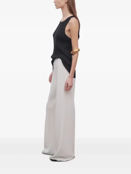 Pantaloni The Row alb