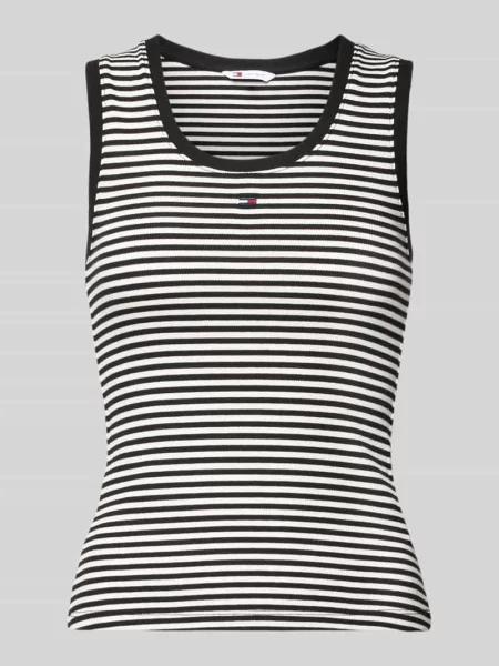 Top Tommy Jeans czarny