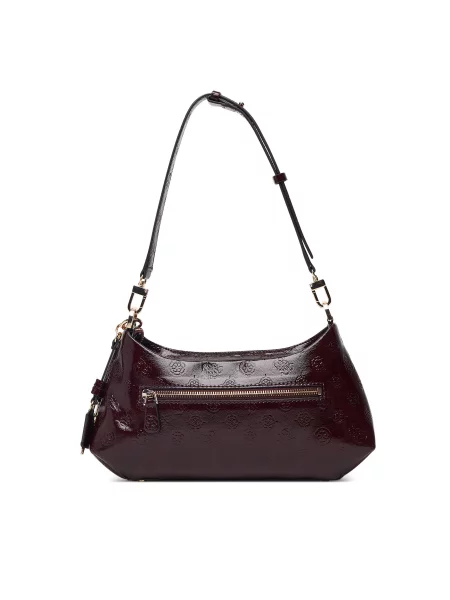Ročna torba Guess Carmella Bordo rdeča