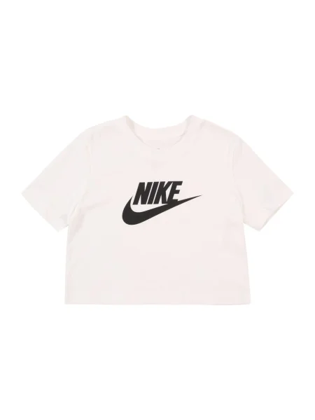 Nike Sportswear Tricou Futura negru / lână alb
