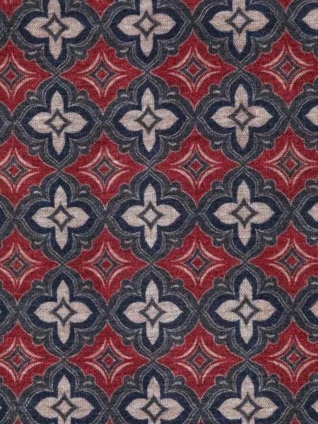 Fular Kiton cu model floral maro