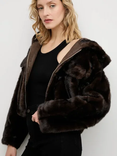 Answear.LAB geaca de tranzitie maro