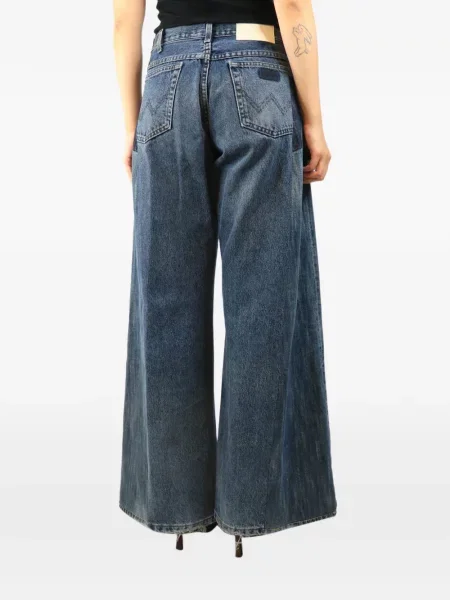Blugi cu picior larg E.l.v. Denim albastru
