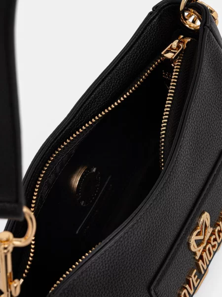 Кожаная сумка Love Moschino