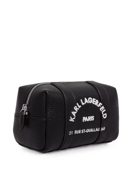 Torbica Karl Lagerfeld s vezom crna