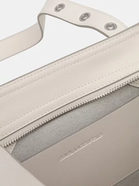 Кожаная сумка шоппер Karl Lagerfeld