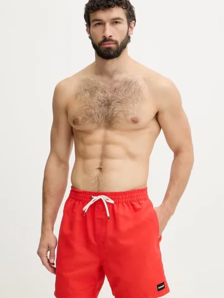 Hurley kopalne kratke hlače VOLLEY ICON rdeča