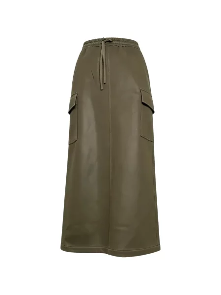 Fusta maxi Brunello Cucinelli cu cordon verde