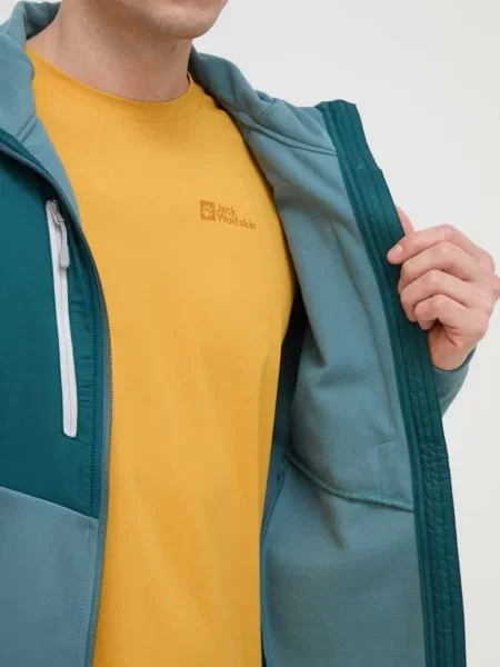 Куртка Jack Wolfskin зеленая