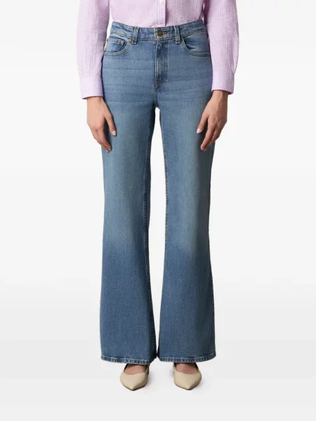 Blugi Brooks Brothers cu broderie albastru
