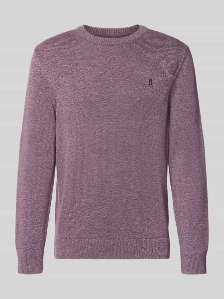 Sweter w kroju regular fit z czystej bawełny model ALVAARIO' Armedangels