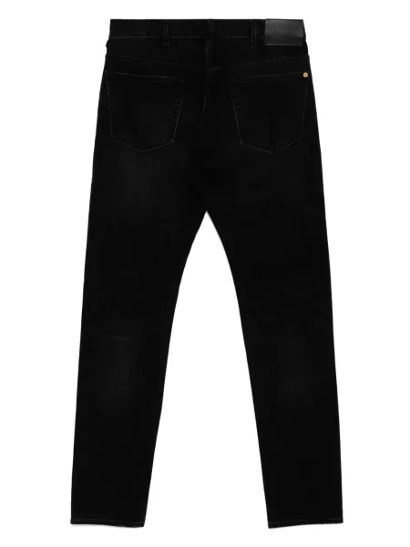 Blugi drepți Paul Smith negru