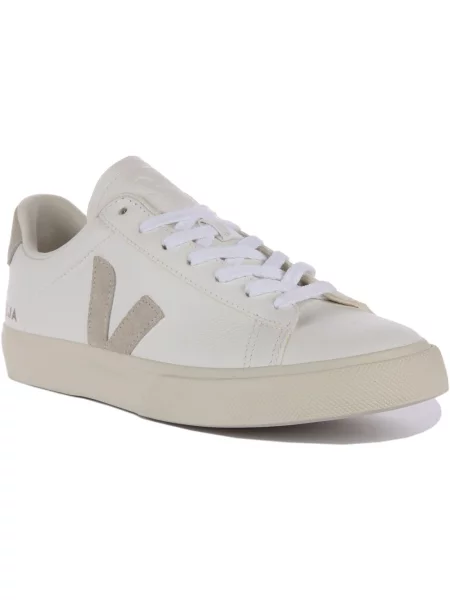 Sneakersy Veja Campo skórzane białe