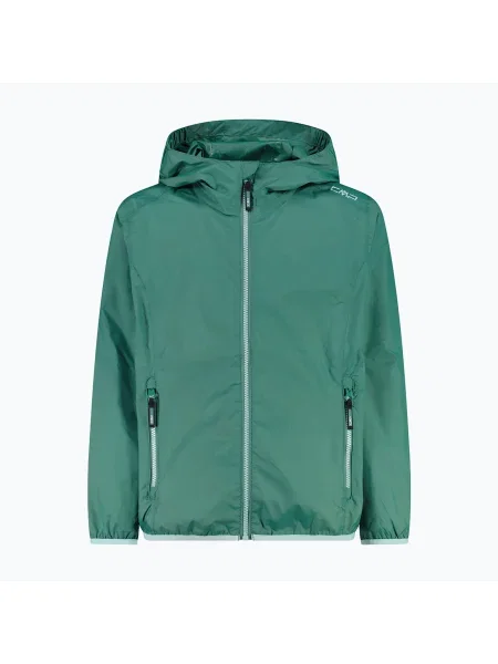 Gyerek esőkabát CMP Rain Fix Hood agave. Méret: zöld