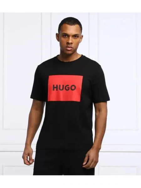 HUGO Póló fekete