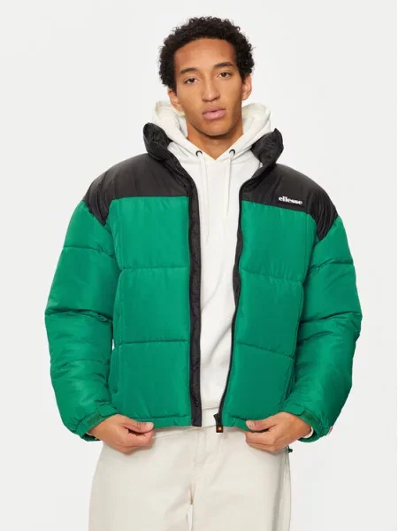 Zateplená bunda Ellesse Argent Padded black / green černá