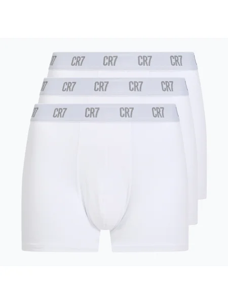 Мъжки боксерки Basic Trunk 3 чифта white бяло