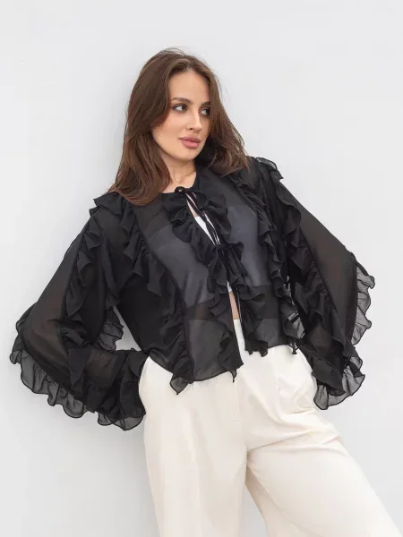 Romashka Патос Блуза чорний